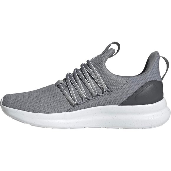 ⚡Adidas Mens Grey/White/Grey Imported Rubber Lite Racer Adapt Pull-On Shoes - Picture 7 of 7
